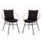 Flash Furniture Tan Rattan Rope Chairs - Black Cushions, PK 2 TW-VN017-TAN-BK-GG - alternate 7